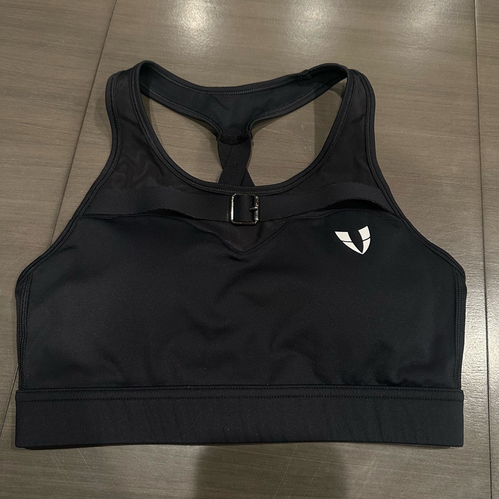 Firm and | mesh with buckle design in black | size small